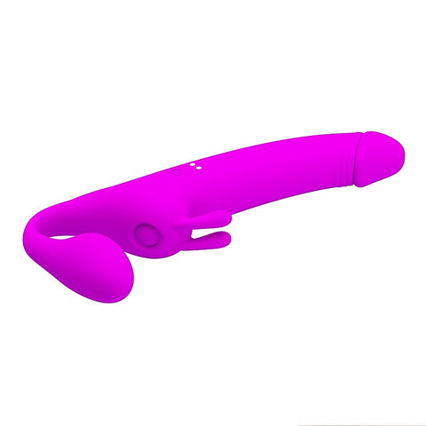 Zanini Vibrating Strapless Strap-On by Baile