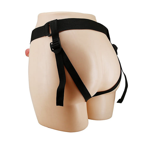 Mavis Strap-On Harness with 7.4 Inch Dildo by Baile