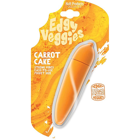 Edgy Veggies Carrot Shaped Bullet Vibrator by Hott Products