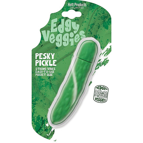 Edgy Veggies Pickle Shaped Bullet Vibrator by Hott Products