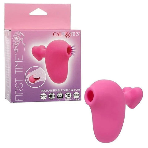 First Time Rechargeable Suck & Play Stimulator