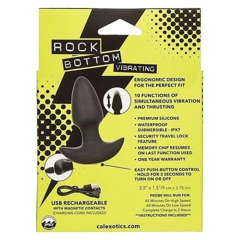 Rock Bottom Vibrating Thrusting Anal Probe