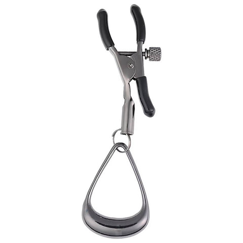 Velvet Noir Tuggable Nipple Clamps by Sportsheets
