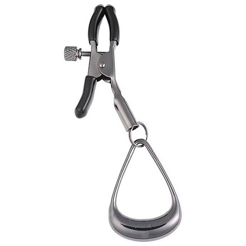 Velvet Noir Tuggable Nipple Clamps by Sportsheets