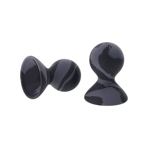 Velvet Noir Silicone Nipple Suckers by Sportsheets