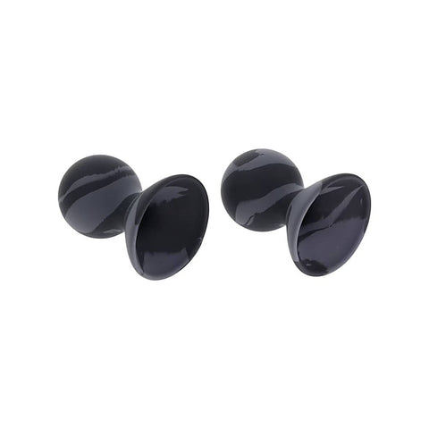 Velvet Noir Silicone Nipple Suckers by Sportsheets
