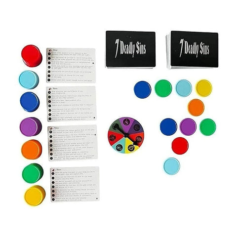 7 Deadly Sins Adult Drinking Game by Kheper Games