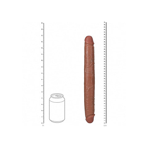 REALROCK Thick Double Ender Realistic Dildo by Shots Toys