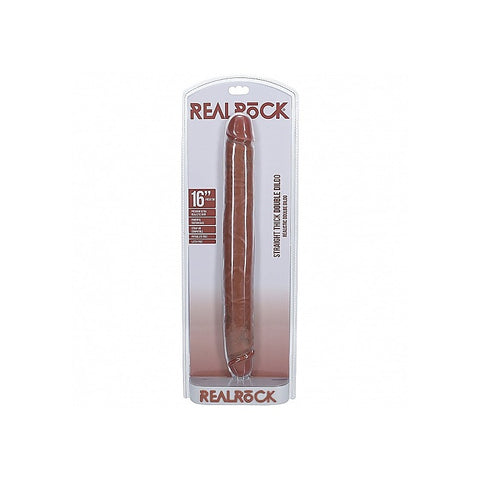 REALROCK Thick Double Ender Realistic Dildo by Shots Toys