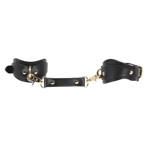 Shaped Bondage Ankle Cuffs by Love In Leather
