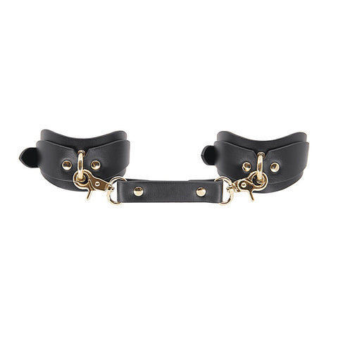 Shaped BDSM Play Wrist Cuffs by Love In Leather