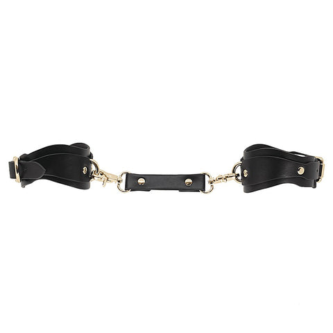 Shaped BDSM Play Wrist Cuffs by Love In Leather