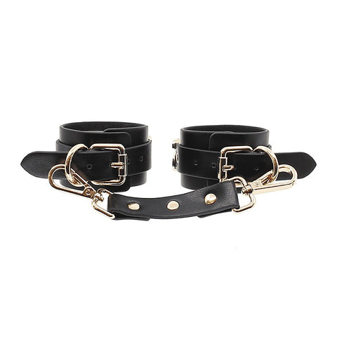 Yes Sir Faux Leather Wrist Cuffs by Love In Leather