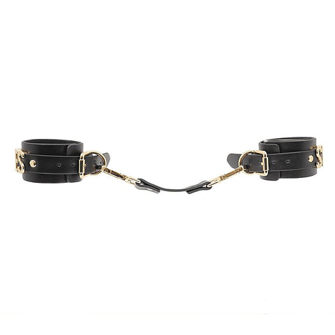 Yes Sir Faux Leather Wrist Cuffs by Love In Leather
