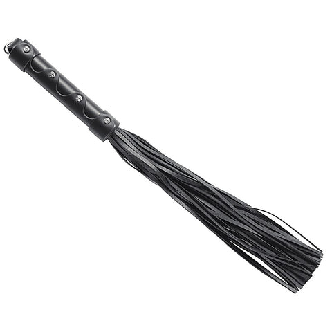BDSM Flogger With Coloured Hardware by Love In Leather
