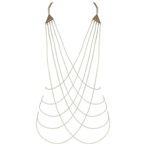 Triangle Fetish Chain Harness by Muse