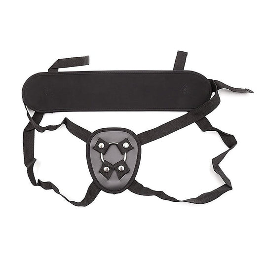 Adjustable Strap-On With Back Support by Love In Leather