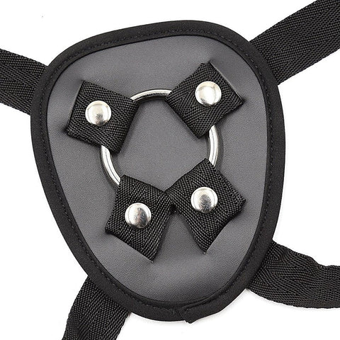 Adjustable Strap-On With Back Support by Love In Leather