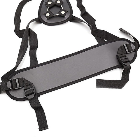 Adjustable Strap-On With Back Support by Love In Leather