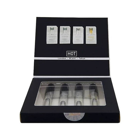 HOT Pheromone 4 Pack Perfume Tester Box by Hot Ero