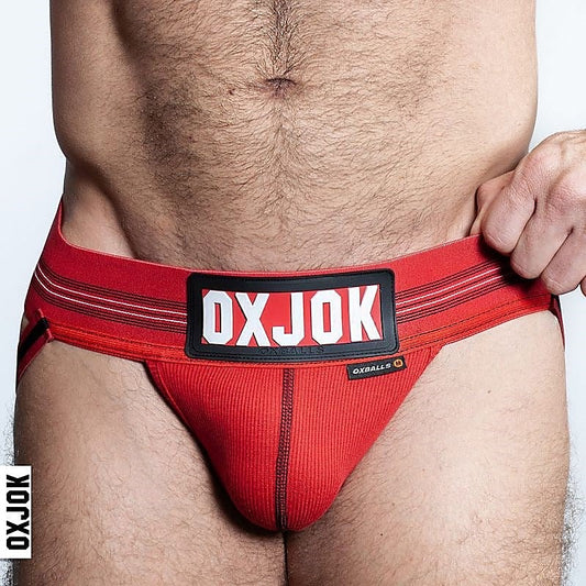 Slingjock Upthrust Slider-Strap Jock Red Hot by OxBalls