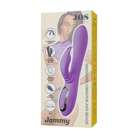 JOS Jammy USB Rechargeable Rabbit Vibrator by ToyFa