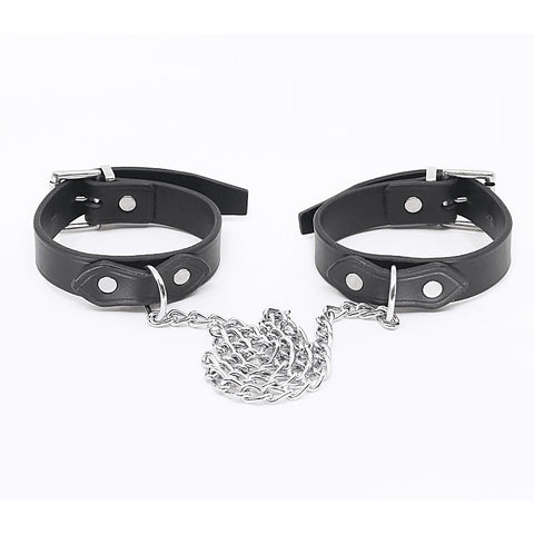 Bondage Leather Ankle Restraints by Love In Leather