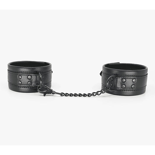 Padded Faux Leather Ankle Restraints by Love In Leather