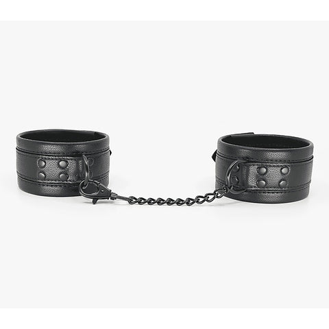Padded Faux Leather Ankle Restraints by Love In Leather