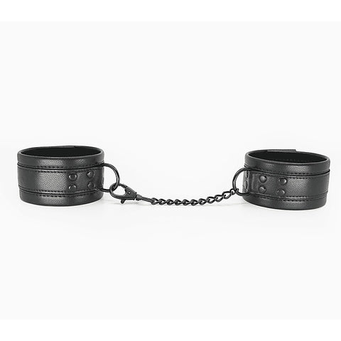 Padded Faux Leather Ankle Restraints by Love In Leather