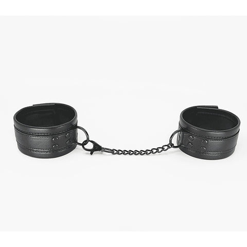 Padded Faux Leather Ankle Restraints by Love In Leather