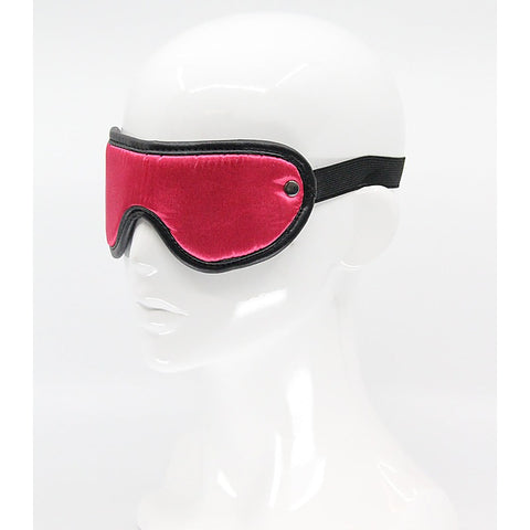 Bright and Silky Satin Blindfold by Love In Leather