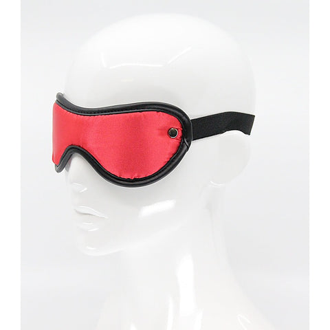 Bright and Silky Satin Blindfold by Love In Leather