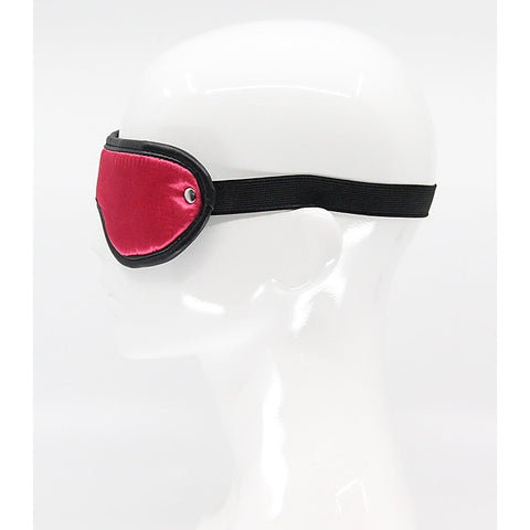 Bright and Silky Satin Blindfold by Love In Leather