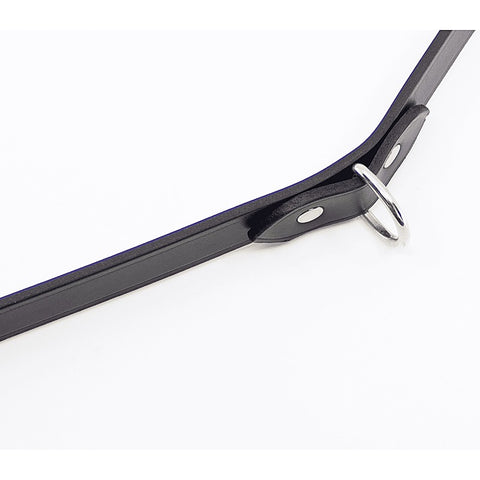 Unlined Italian Leather BDSM Collar by Love In Leather