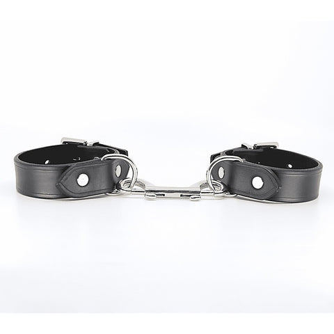 Unlined Leather Wrist Restraints by Love In Leather