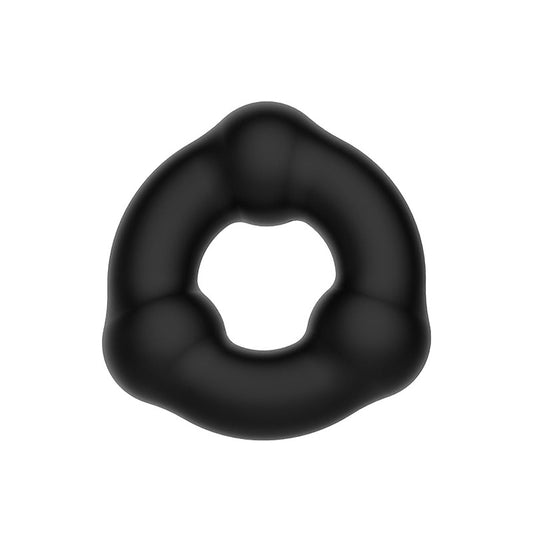 Beaded Silicone Stretchy Penis Ring by Love In Leather