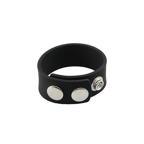 Adjustable Men's Silicone Cock Band by Love In Leather