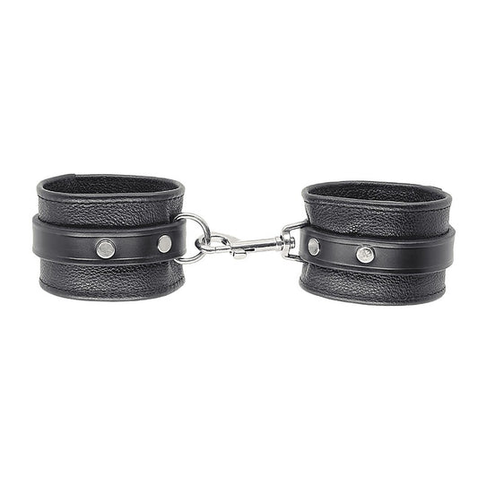 Soft Grained Leather Wrist Cuffs by Love In Leather