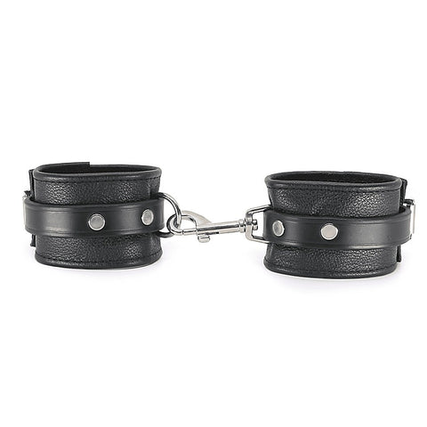 Soft Grained Leather Wrist Cuffs by Love In Leather
