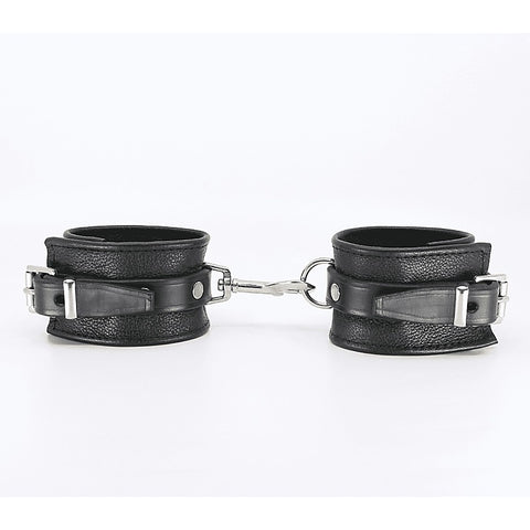 Soft Grained Leather Wrist Cuffs by Love In Leather