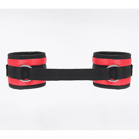 Bright and Soft Satin Wrist Cuffs by Love In Leather