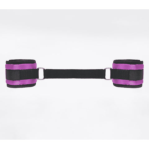 Bright and Soft Satin Wrist Cuffs by Love In Leather