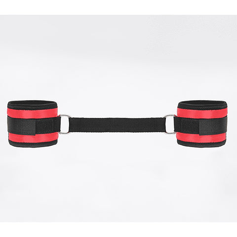 Bright and Soft Satin Wrist Cuffs by Love In Leather