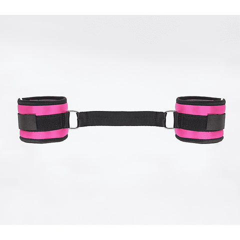Bright and Soft Satin Wrist Cuffs by Love In Leather