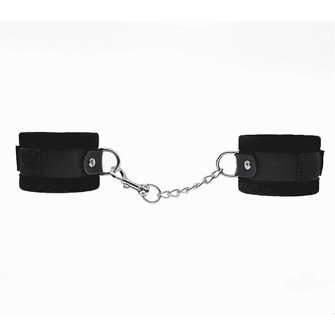 Lightly Padded Velveteen Hand Cuffs by Love In Leather
