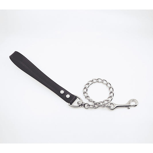 Fetish Play Leather & Chain Lead by Love In Leather
