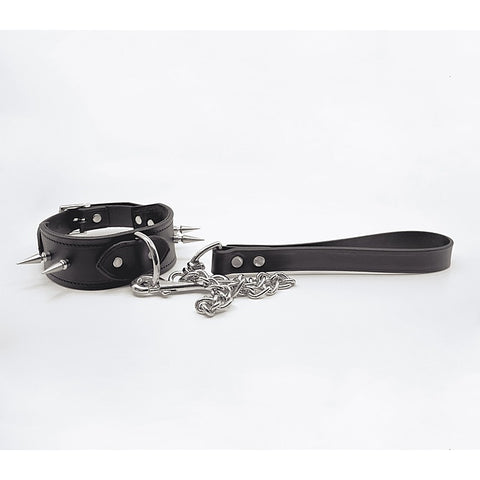 Fetish Play Leather & Chain Lead by Love In Leather
