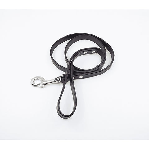 Classic Long Leather Bondage Lead by Love In Leather
