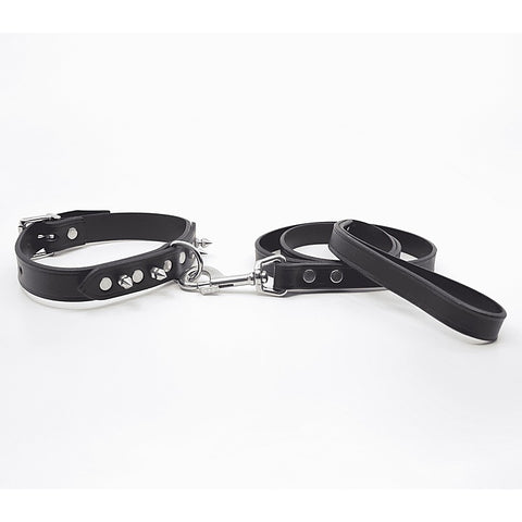 Classic Long Leather Bondage Lead by Love In Leather